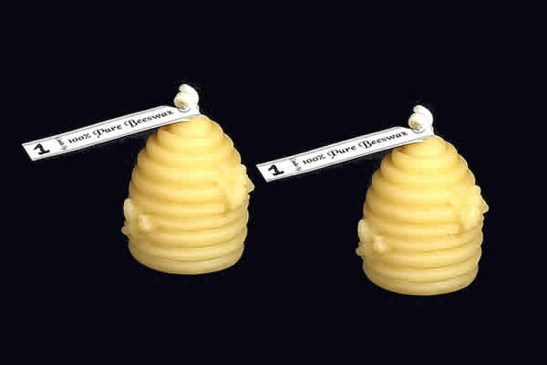 100% Pure Beeswax Candle